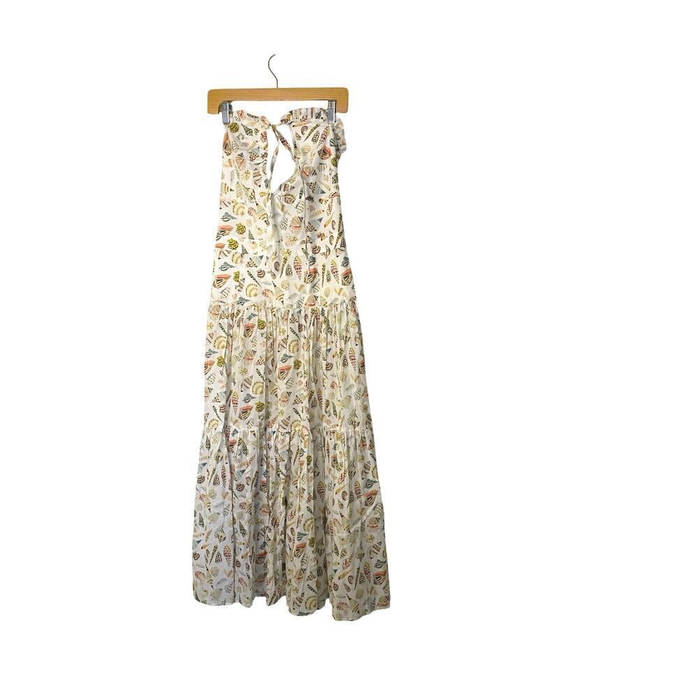 Marysia Chalmers Midi Dress Shell Print Size Medium - Picture 5 of 8